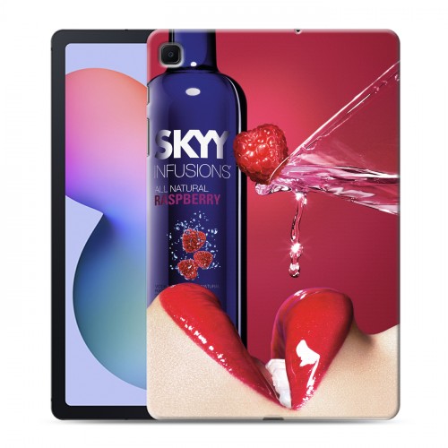 Дизайнерский силиконовый чехол для Samsung Galaxy Tab S6 Lite Skyy Vodka
