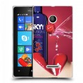 Дизайнерский пластиковый чехол для Microsoft Lumia 435 Skyy Vodka