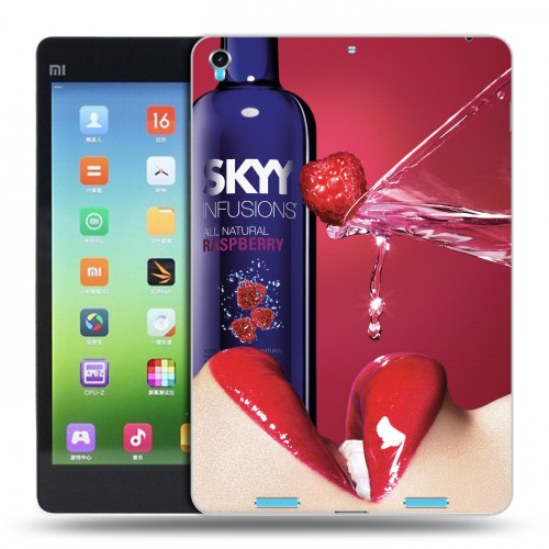 Дизайнерский силиконовый чехол для Xiaomi MiPad Skyy Vodka