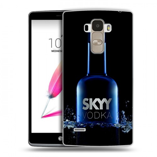 Дизайнерский силиконовый чехол для LG G4 Stylus Skyy Vodka