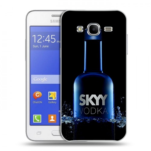 Дизайнерский силиконовый чехол для Samsung Galaxy J7 Skyy Vodka