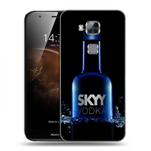 Дизайнерский пластиковый чехол для Huawei G8 Skyy Vodka