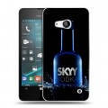 Дизайнерский пластиковый чехол для Microsoft Lumia 550 Skyy Vodka