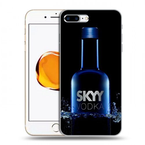 Дизайнерский силиконовый чехол для Iphone 7 Plus / 8 Plus Skyy Vodka