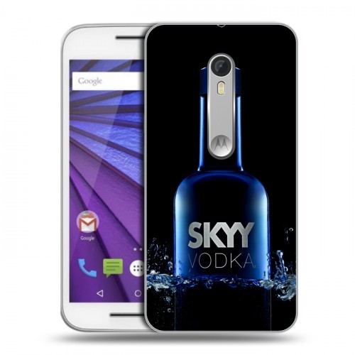 Дизайнерский пластиковый чехол для Lenovo Moto G Skyy Vodka