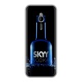 Дизайнерский силиконовый чехол для Nokia 230 Skyy Vodka