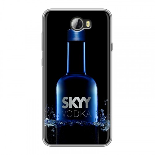 Дизайнерский силиконовый чехол для Huawei Y5 II Skyy Vodka