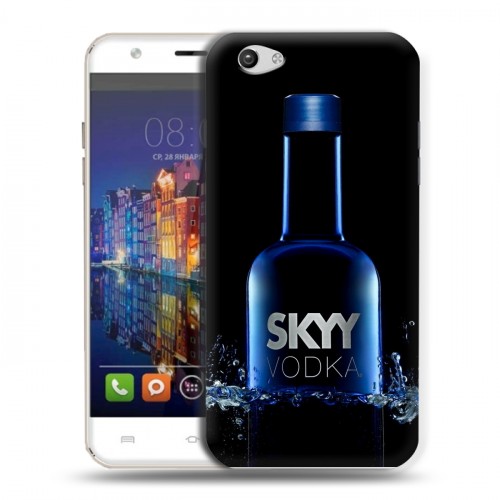 Дизайнерский силиконовый чехол для BQ Amsterdam Skyy Vodka