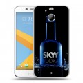 Дизайнерский пластиковый чехол для HTC 10 evo Skyy Vodka