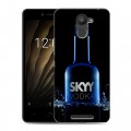 Дизайнерский силиконовый чехол для BQ Aquaris U Skyy Vodka