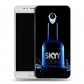 Дизайнерский силиконовый чехол для Meizu M5s Skyy Vodka