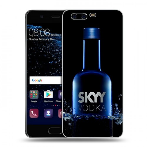 Дизайнерский пластиковый чехол для Huawei P10 Skyy Vodka