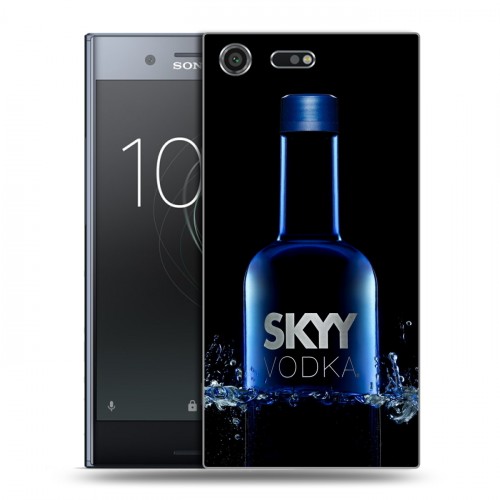 Дизайнерский силиконовый чехол для Sony Xperia XZ Premium Skyy Vodka