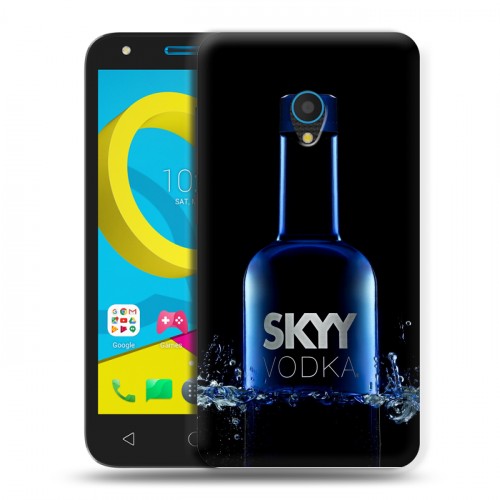 Дизайнерский пластиковый чехол для Alcatel U5 Skyy Vodka