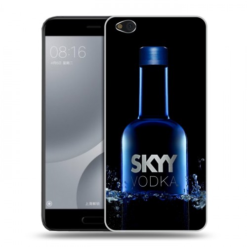 Дизайнерский пластиковый чехол для Xiaomi Mi5C Skyy Vodka