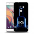 Дизайнерский пластиковый чехол для HTC One X10 Skyy Vodka