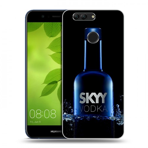Дизайнерский пластиковый чехол для Huawei Nova 2 Plus Skyy Vodka