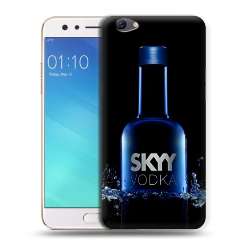 Дизайнерский силиконовый чехол для OPPO F3 Skyy Vodka