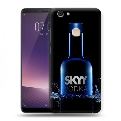 Дизайнерский пластиковый чехол для Vivo V7 Plus Skyy Vodka