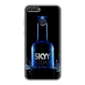 Дизайнерский силиконовый чехол для Huawei P Smart Skyy Vodka