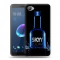 Дизайнерский пластиковый чехол для HTC Desire 12 Skyy Vodka