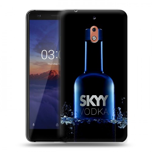 Дизайнерский силиконовый чехол для Nokia 2.1 Skyy Vodka