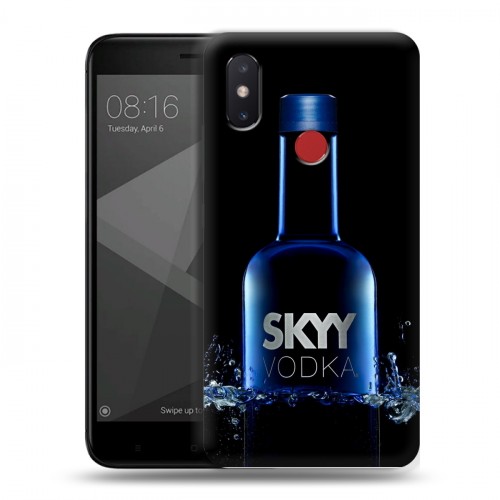 Дизайнерский силиконовый чехол для Xiaomi Mi8 SE Skyy Vodka