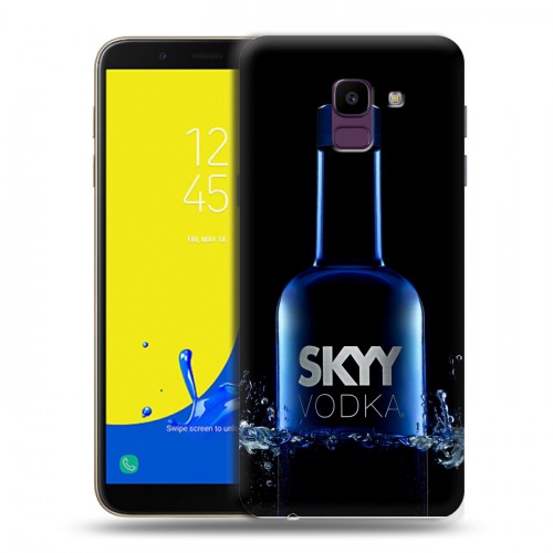 Дизайнерский пластиковый чехол для Samsung Galaxy J6 Skyy Vodka