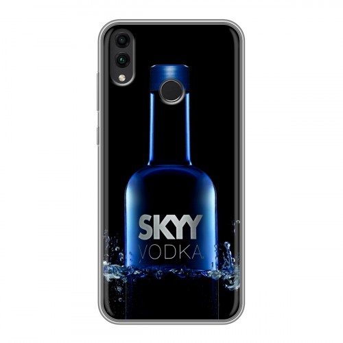 Дизайнерский силиконовый чехол для Huawei Honor 8C Skyy Vodka