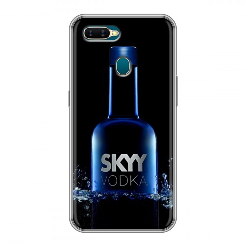 Дизайнерский силиконовый чехол для OPPO AX7 Skyy Vodka