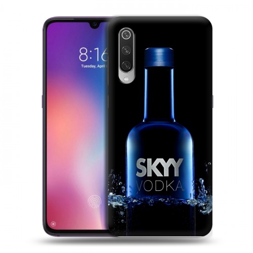 Дизайнерский силиконовый с усиленными углами чехол для Xiaomi Mi9 Skyy Vodka