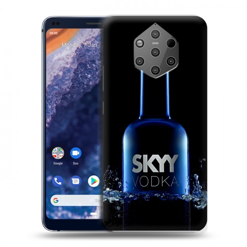 Дизайнерский силиконовый чехол для Nokia 9 PureView Skyy Vodka