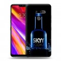 Дизайнерский пластиковый чехол для LG G8 ThinQ Skyy Vodka