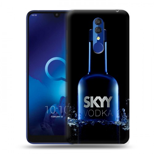 Дизайнерский пластиковый чехол для Alcatel 3 (2019) Skyy Vodka