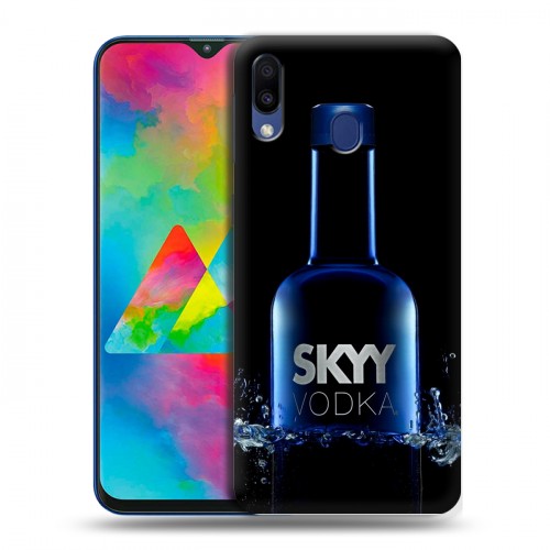 Дизайнерский пластиковый чехол для Samsung Galaxy M20 Skyy Vodka