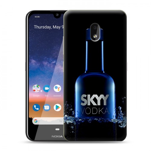 Дизайнерский силиконовый чехол для Nokia 2.2 Skyy Vodka