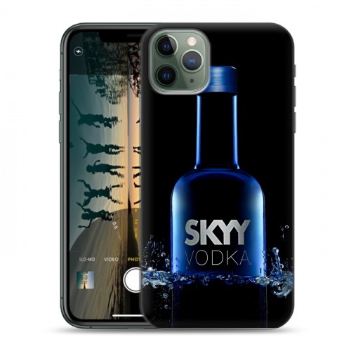 Дизайнерский пластиковый чехол для Iphone 11 Pro Skyy Vodka