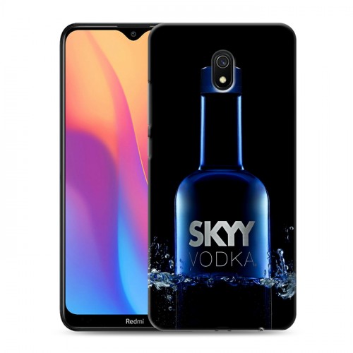 Дизайнерский силиконовый с усиленными углами чехол для Xiaomi RedMi 8A Skyy Vodka