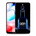 Дизайнерский пластиковый чехол для Xiaomi RedMi 8 Skyy Vodka