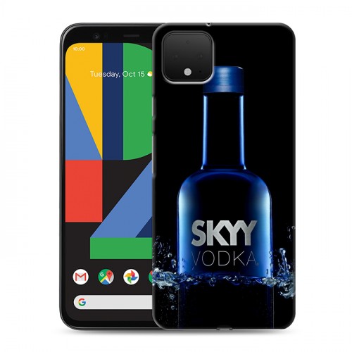 Дизайнерский пластиковый чехол для Google Pixel 4 Skyy Vodka