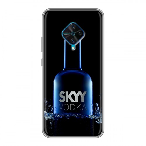 Дизайнерский силиконовый чехол для Vivo V17 Skyy Vodka