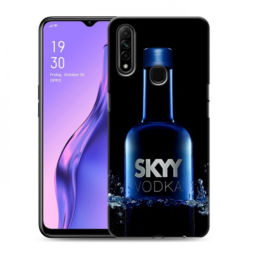 Дизайнерский силиконовый с усиленными углами чехол для OPPO A31 Skyy Vodka