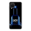 Дизайнерский силиконовый чехол для Samsung Galaxy A12 Skyy Vodka