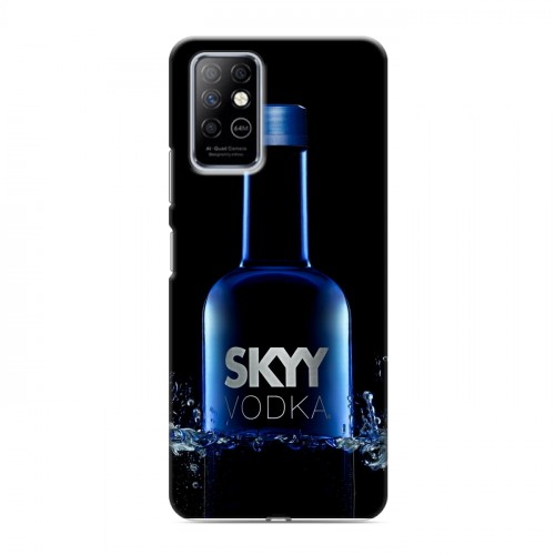 Дизайнерский пластиковый чехол для Infinix Note 8 Skyy Vodka