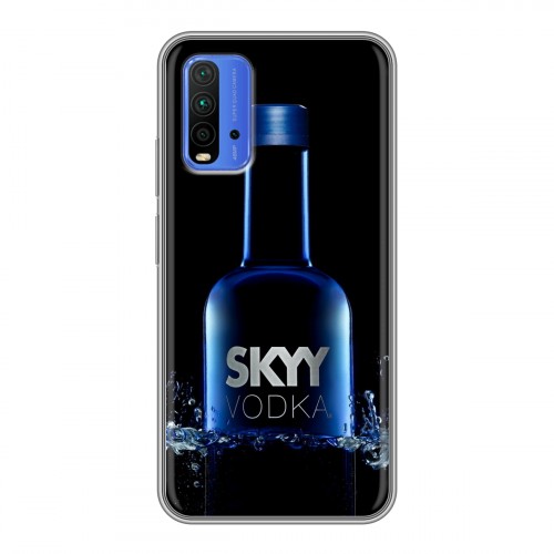 Дизайнерский силиконовый чехол для Xiaomi RedMi 9T Skyy Vodka