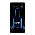 Дизайнерский силиконовый чехол для Google Pixel 6 Skyy Vodka