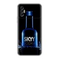 Дизайнерский силиконовый чехол для Tecno Spark 8P Skyy Vodka