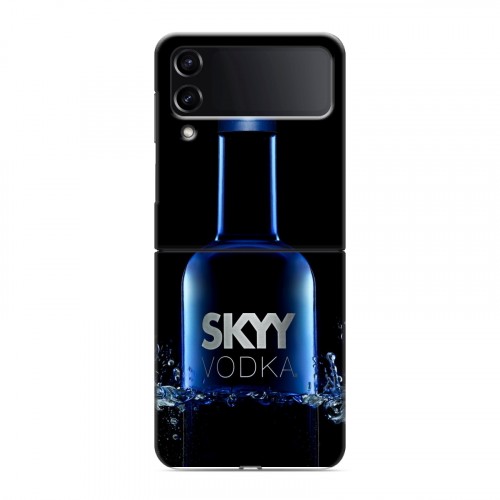 Дизайнерский пластиковый чехол для Samsung Galaxy Z Flip 4 Skyy Vodka