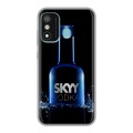 Дизайнерский силиконовый чехол для Itel A27 Skyy Vodka