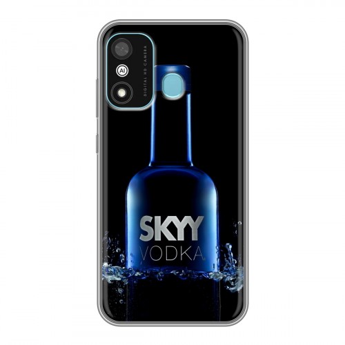 Дизайнерский силиконовый чехол для Itel A27 Skyy Vodka